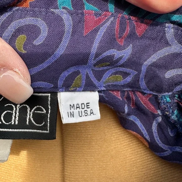 Vintage Karen Kane blouse shirt - Picture 6 of 7